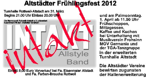 Altstädter Frühlingsfest 2012
